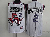 Raptors 2 Kawhi Leonard White Nike Swingman Jersey,baseball caps,new era cap wholesale,wholesale hats